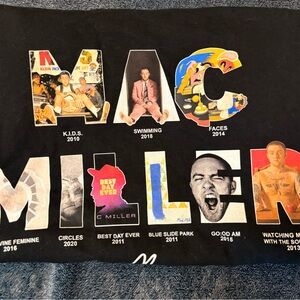 Black Mac miller shirt